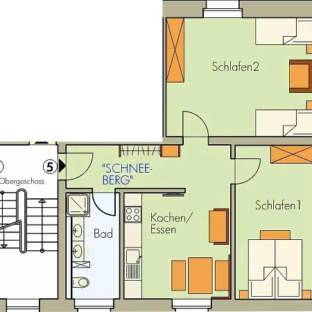 Schneeberg Appartement Rosenthal-Bielatal